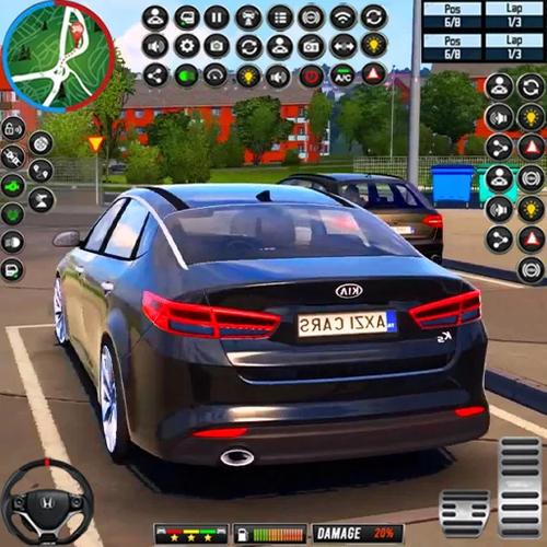 US School Car Game: Car Drive 스크린샷 0