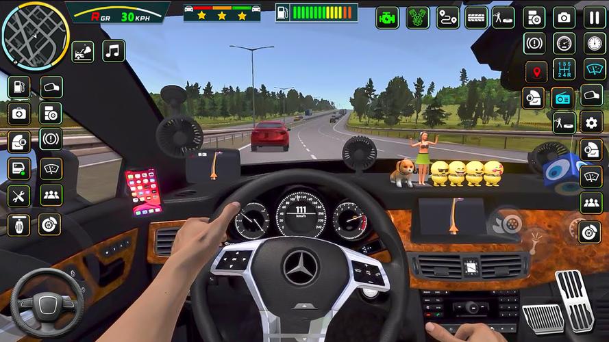 US School Car Game: Car Drive 스크린샷 3
