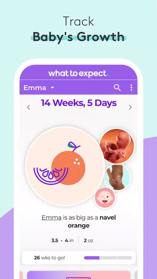 Pregnancy Tracker & Baby App Capture d'écran 0