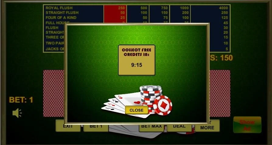 Poker Aces Schermafbeelding 2