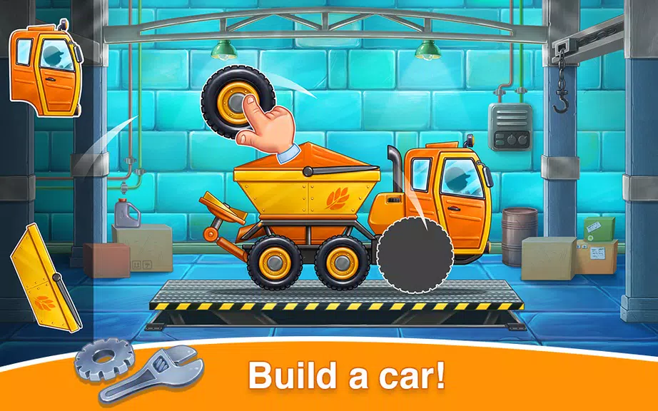 Fazenda Trator jogos infantis Captura de tela 0