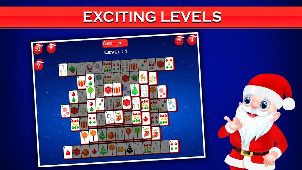 Mahjong Deluxe - Christmas Fun স্ক্রিনশট 0