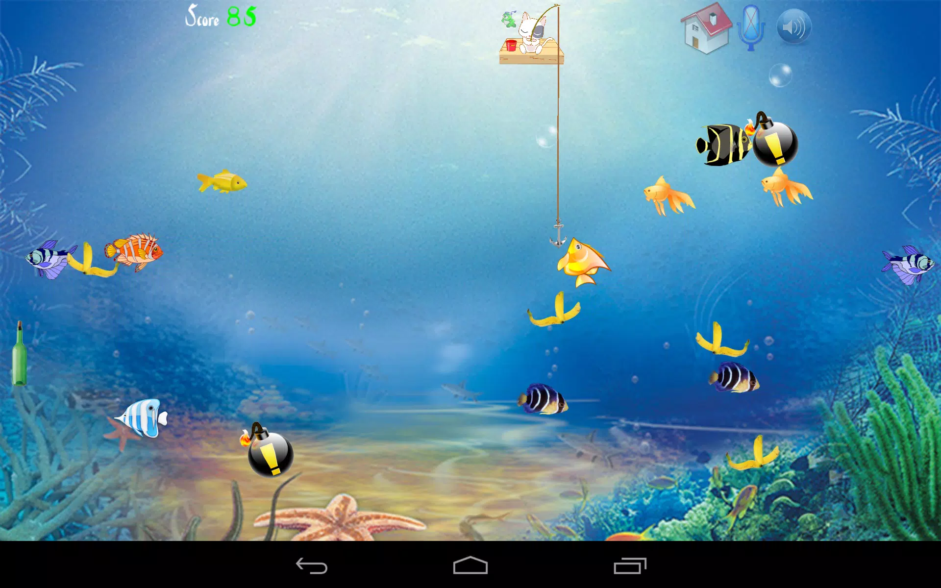 Cat Fishing Captura de pantalla 1