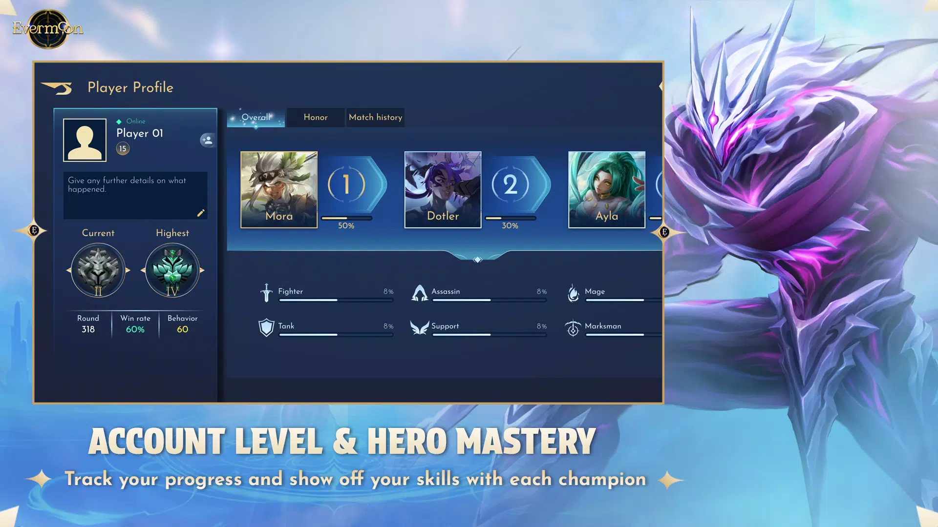 Schermata Beta II: Evermoon MOBA 2