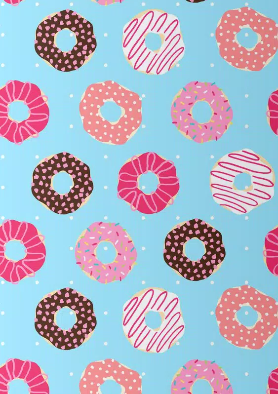 Cute Donut Wallpaper HD 4K स्क्रीनशॉट 3