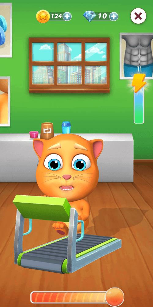 Virtual Pet Tommy - Cat Game Captura de pantalla 3