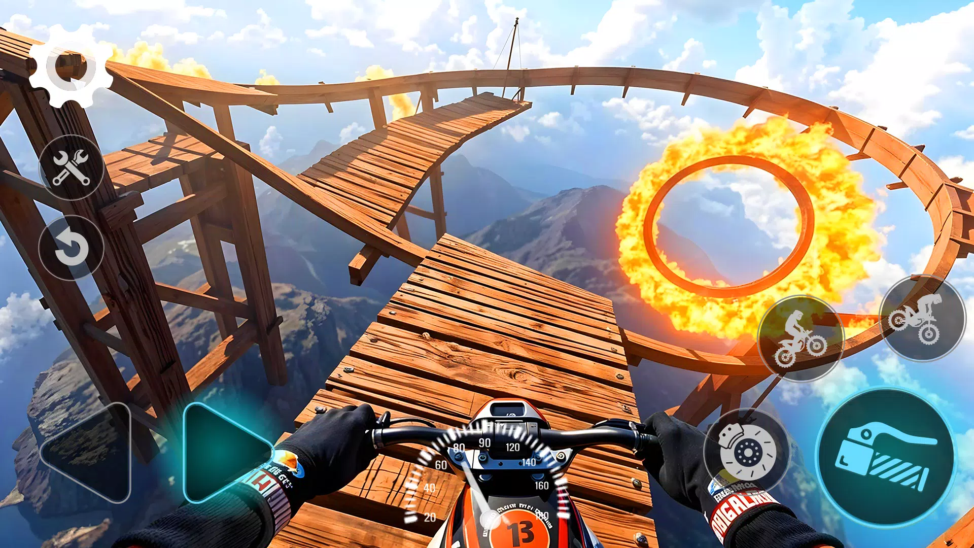 Stunt Bike Racing Challenge 3D 스크린샷 0