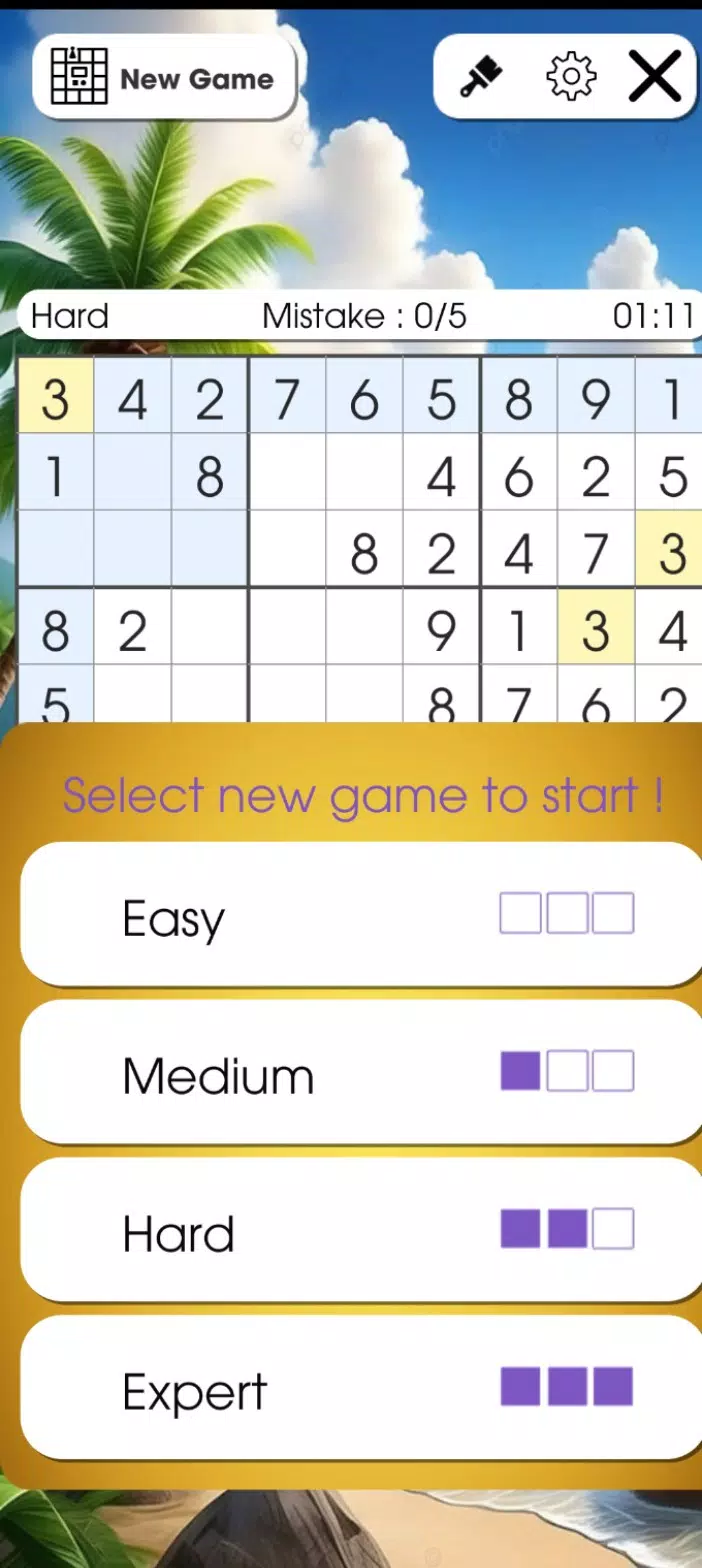 Sudoku Classic Schermafbeelding 3