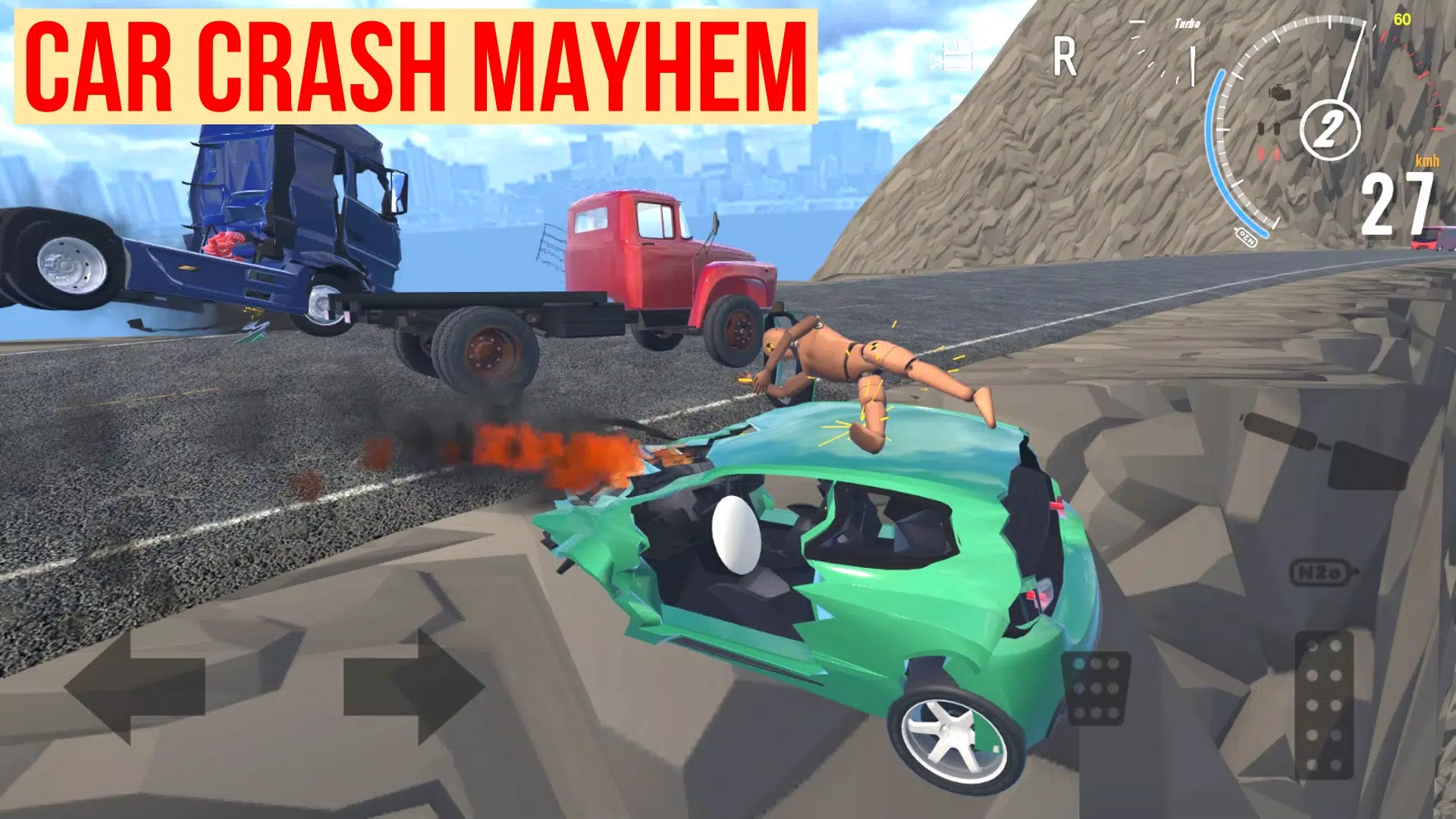 Car Crash Mayhem Tangkapan skrin 1