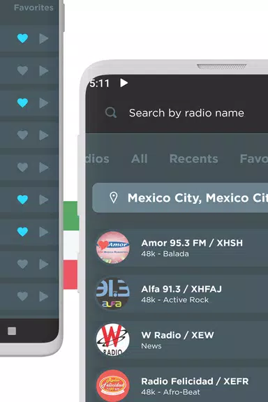 Radio Mexico FM online Скриншот 2