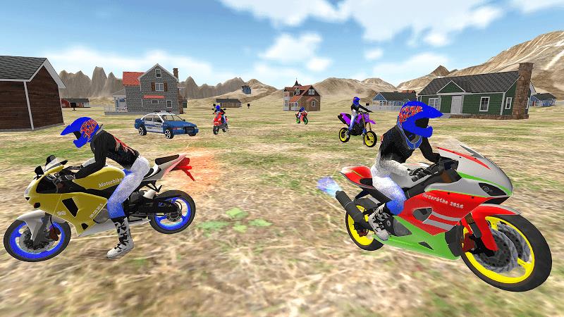 Real Moto Bike Racing Game Tangkapan skrin 0