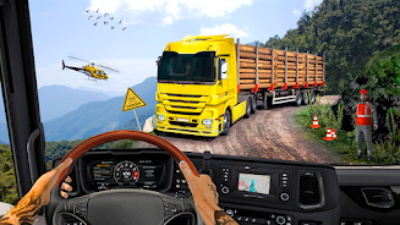 Indian Truck Game Cargo Truck Ekran Görüntüsü 1