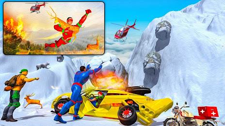 Flying Robot Games: Super Hero Captura de pantalla 2