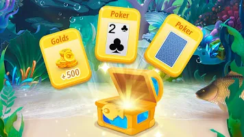 Solitaire Fish World-OceanTrip Ekran Görüntüsü 2