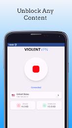 Violent VPN - Unlimited VPN Schermafbeelding 3