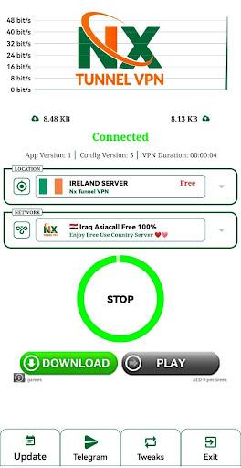 Nx Tunnel VPN ภาพหน้าจอ 0