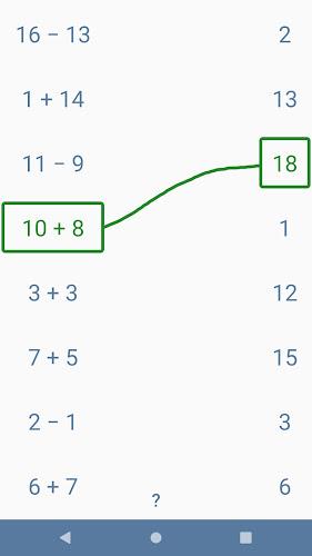 Schermata Addition subtraction for kids 2