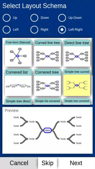 miMind - Easy Mind Mapping Captura de pantalla 2