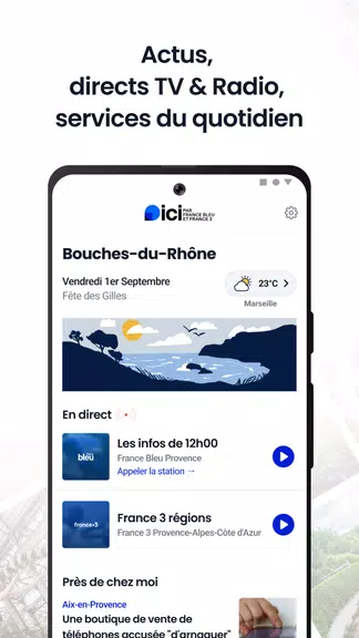 ici par France Bleu & France 3应用截图第1张