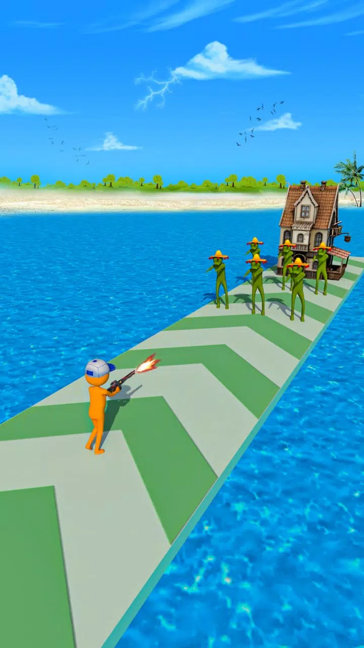 Stickman Zombie スクリーンショット 1