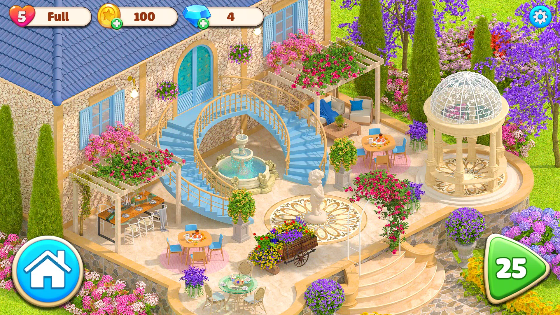 Dream Garden: Makeover Design Скриншот 0