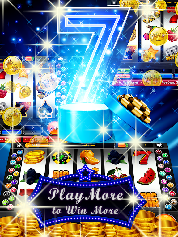 Secret 7 Slots - Free Casino Schermafbeelding 1