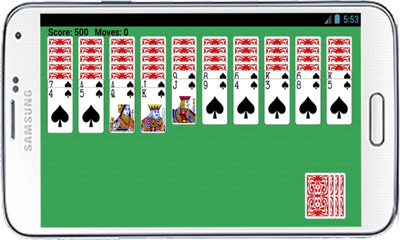 Spider Solitaire Free Game by Appsi Schermafbeelding 1