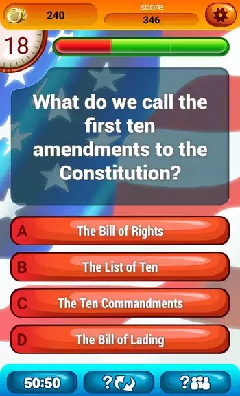 Schermata US Citizenship Questions 2