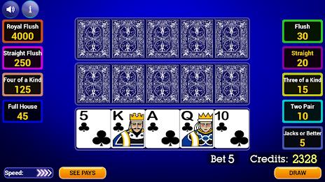 Video Poker: Multi Hand 스크린샷 2