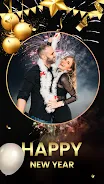 New Year Photo Frame & Quotes Zrzut ekranu 2