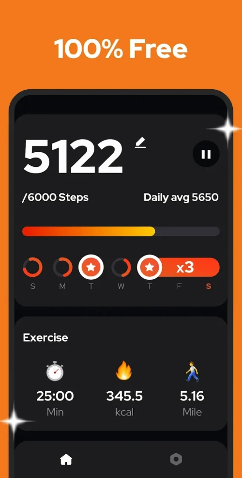 Step Counter - Pedometer Ảnh chụp màn hình 0