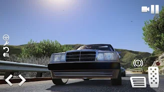 Mercedes 190E: Crime City Ride Schermafbeelding 3