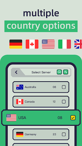 Fooey VPN-High Speed Network Capture d'écran 2