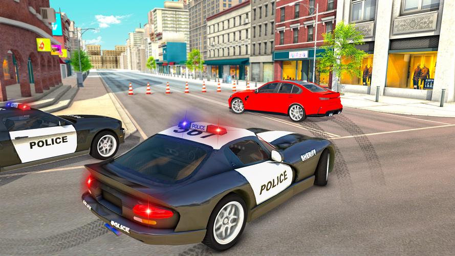 US Police Chase Thieves Games应用截图第0张