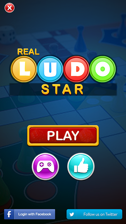 Real Ludo Star King : Board Game Capture d'écran 0