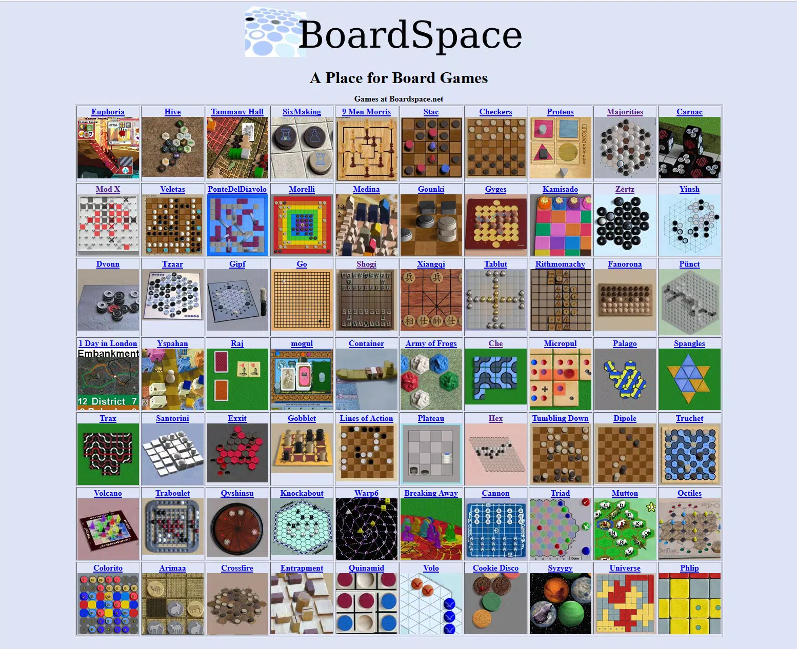 Boardspace.net स्क्रीनशॉट 0