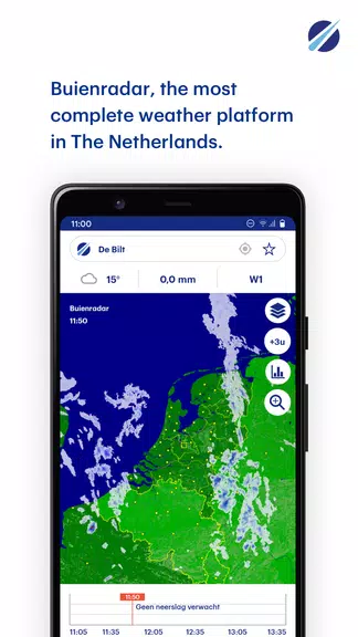 Buienradar - weer ภาพหน้าจอ 0