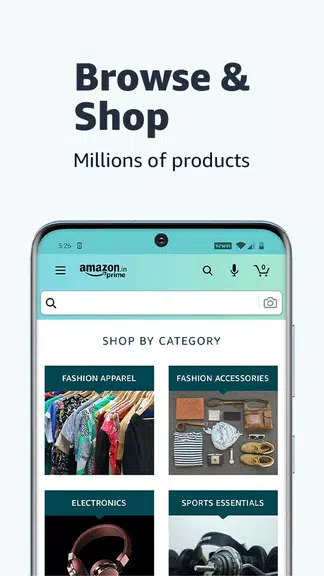 Amazon India Shop, Pay, miniTV