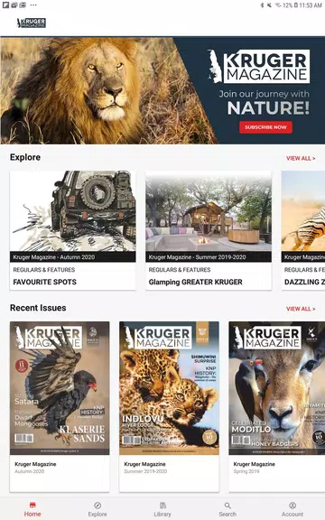 Kruger Magazine Tangkapan skrin 0