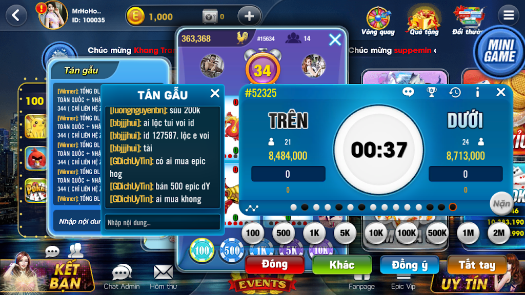 Epic JackPot: Đại gia Game bai Club 스크린샷 3