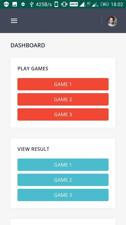 SampleGameApp ภาพหน้าจอ 2