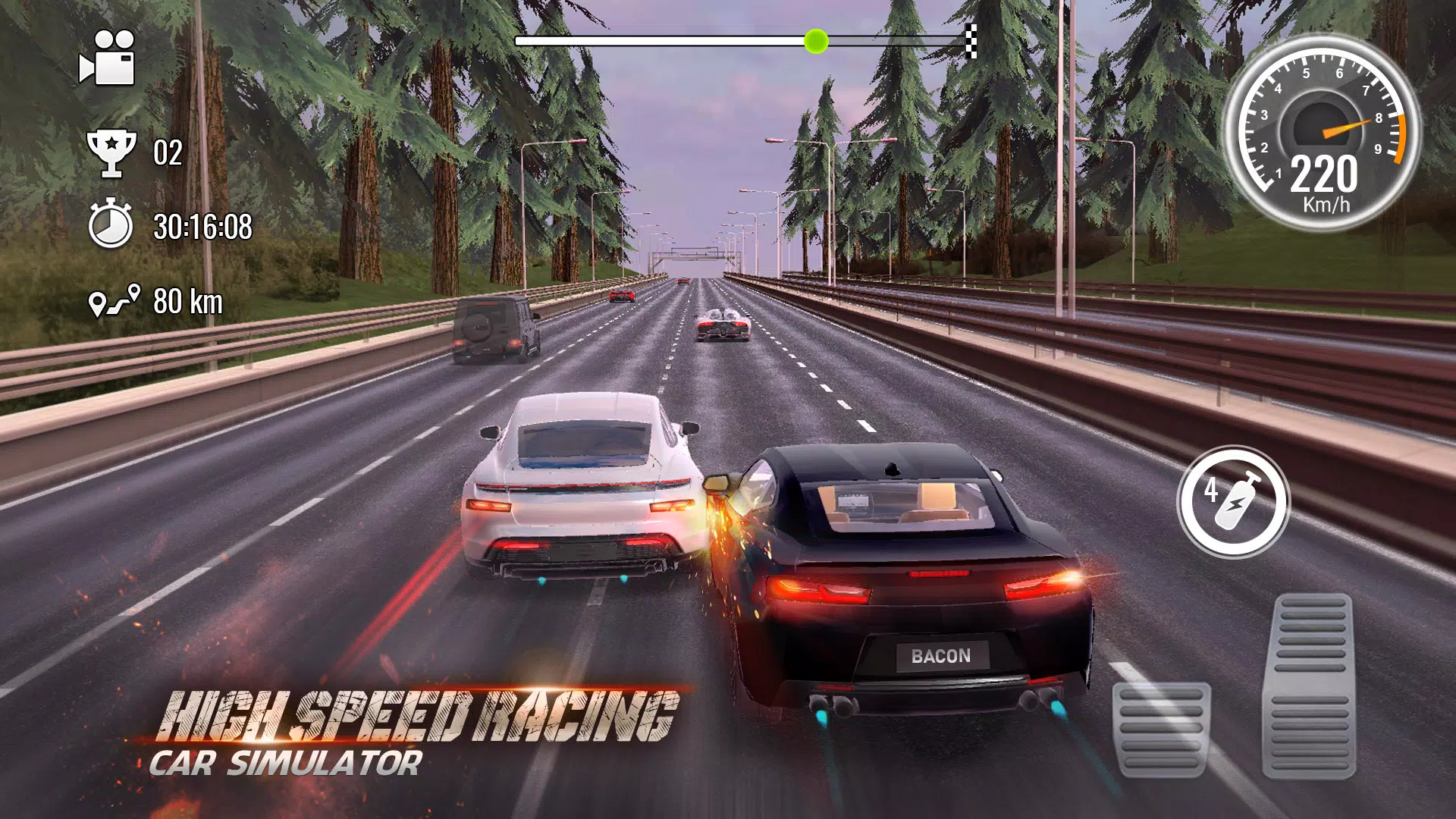 Traffic Car Driving Game Скриншот 0