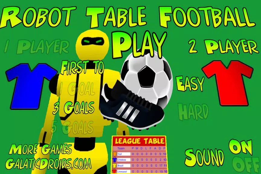 Robot Table Football ဖန်သားပြင်ဓာတ်ပုံ 2