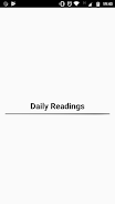 Daily Readings Ảnh chụp màn hình 0