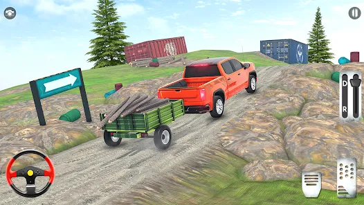 Offroad Car Parking: Car Games 스크린샷 0