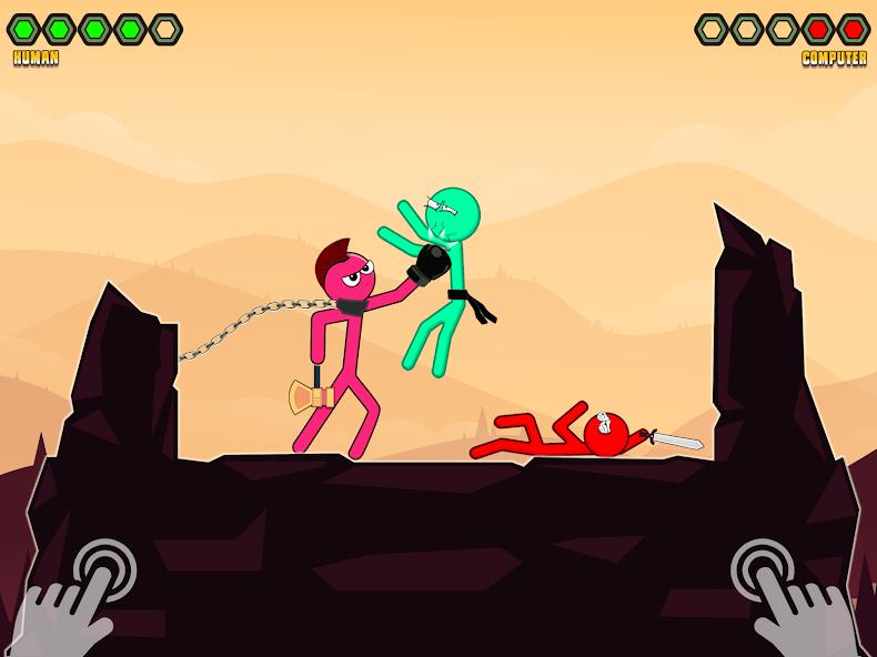 Stickman Boxing Death Punch Mod Ekran Görüntüsü 0