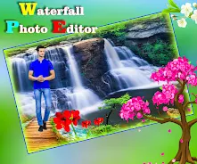 Waterfall Photo Editor Captura de pantalla 0