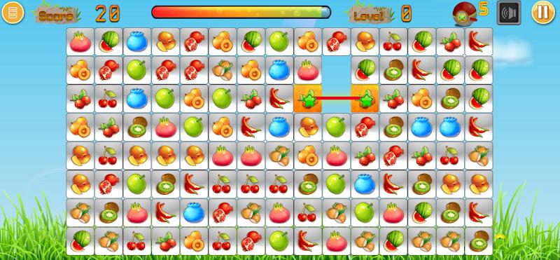 Link fruits - fruit match pair Tangkapan skrin 3