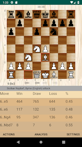 OpeningTree - Chess Openings ဖန်သားပြင်ဓာတ်ပုံ 0