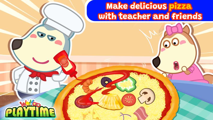 Wolfoo Playtime School Stories应用截图第2张